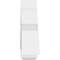Ekena Millwork Alberta Architectural Grade PVC Gable Bracket, 36"W x 19 1/2"H x 6"D x 6"F, 13/12 Pitch GBP036X20X0606ALB00 - alternate 5